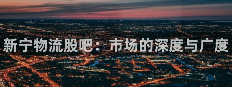 南宫狗子28官网版：新宁物流股吧：市
